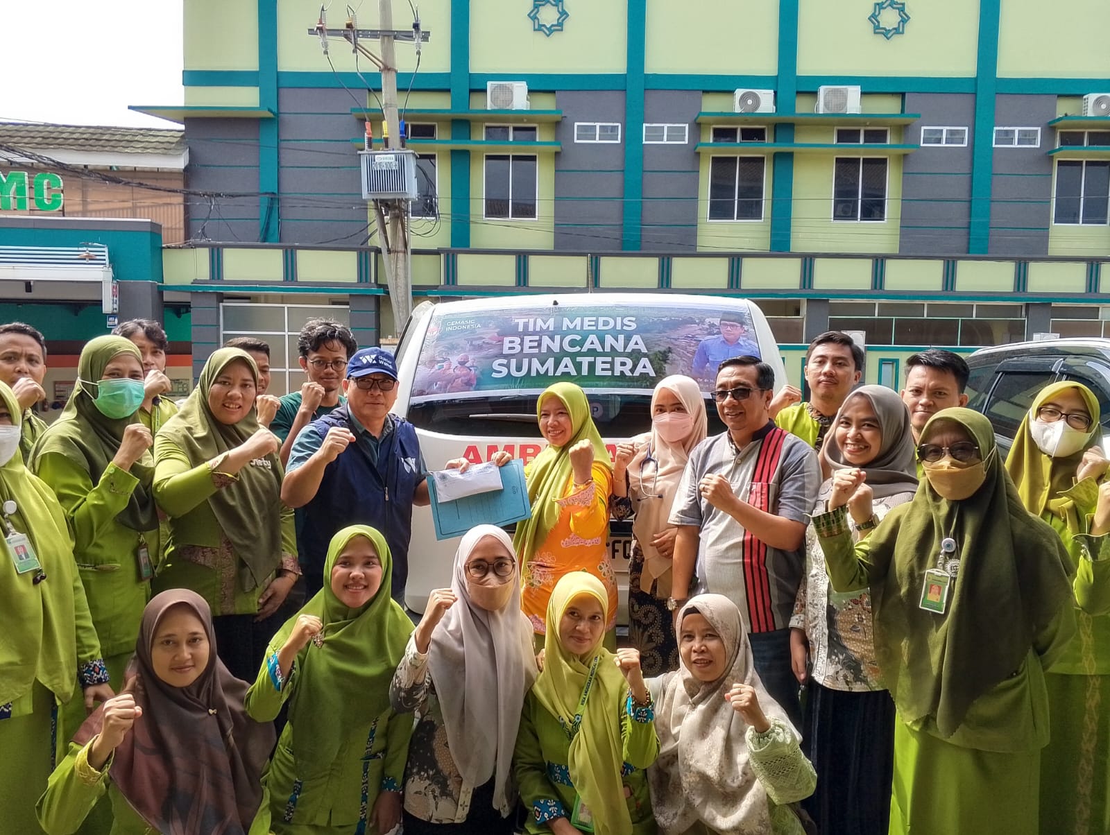 Bantu Korban Bencana Sumatera, ‎AMC Gemasic Lepas Keberangkatan Bantuan